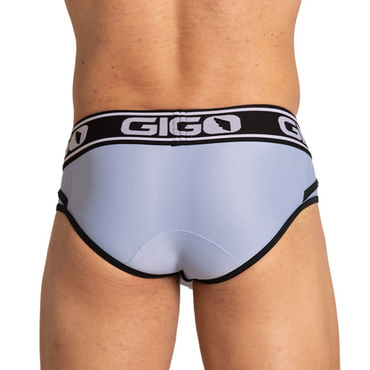 Style Blue Brief vista posterior de Gigo Underwear