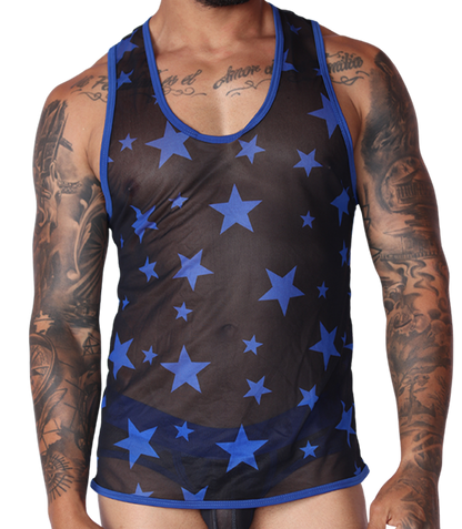Star Blue Tank de Gigo Underwear