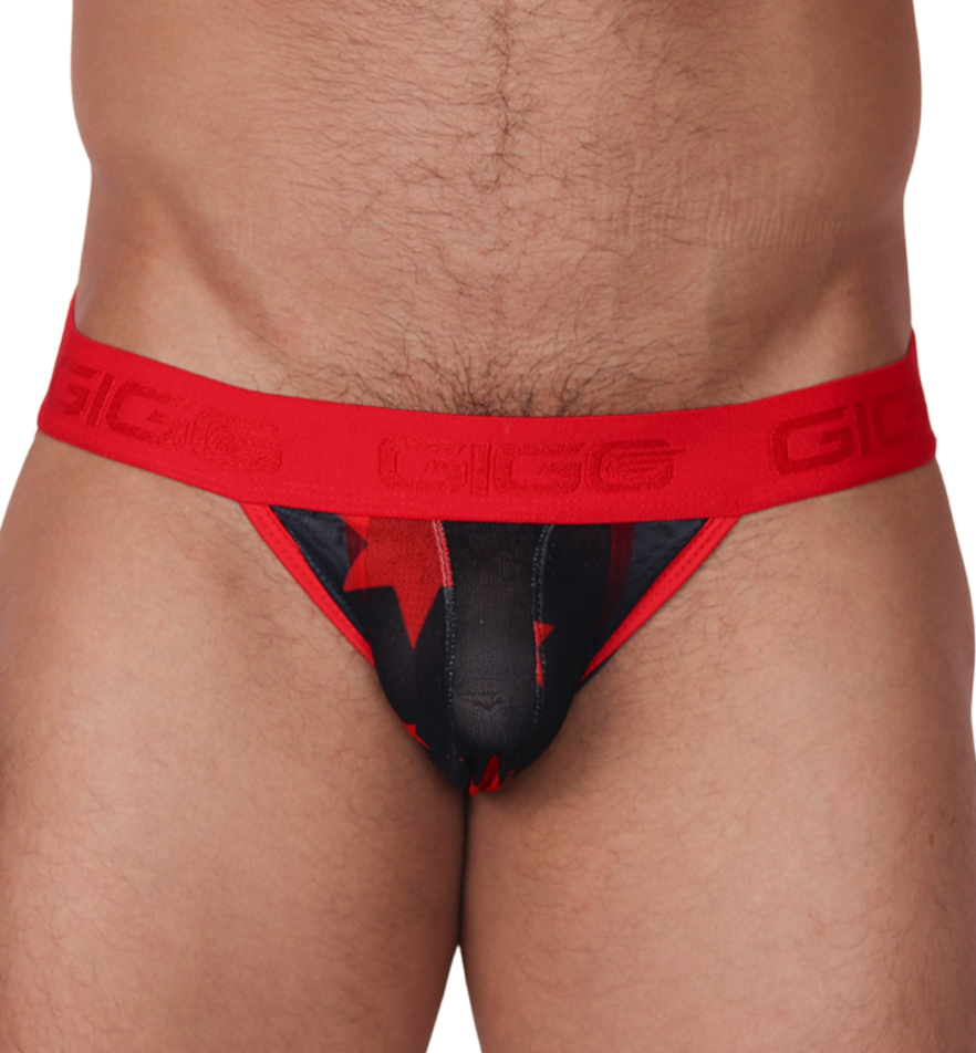 Star Red Jockstrap de Gigo Underwear