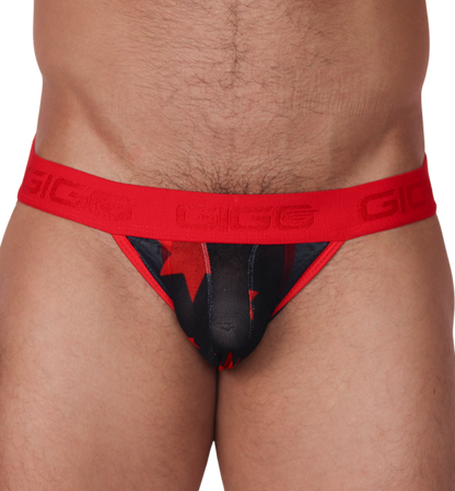 Star Red Jockstrap de Gigo Underwear