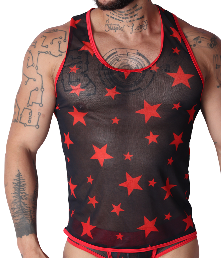 Star Red Tank de Gigo Underwear