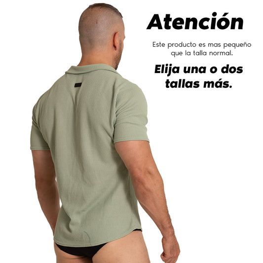 TISSUE GREEN SHIRT - Gigo Underwear Colombia