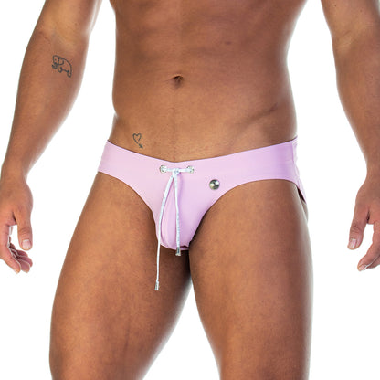 Traditional Pink Swim Brief de Gigo Underwear