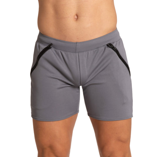 TRAINING GRAY SHORT - Gigo Underwear Colombia