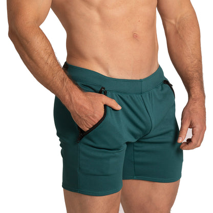 Training Green Short vista posterior de Gigo Underwear
