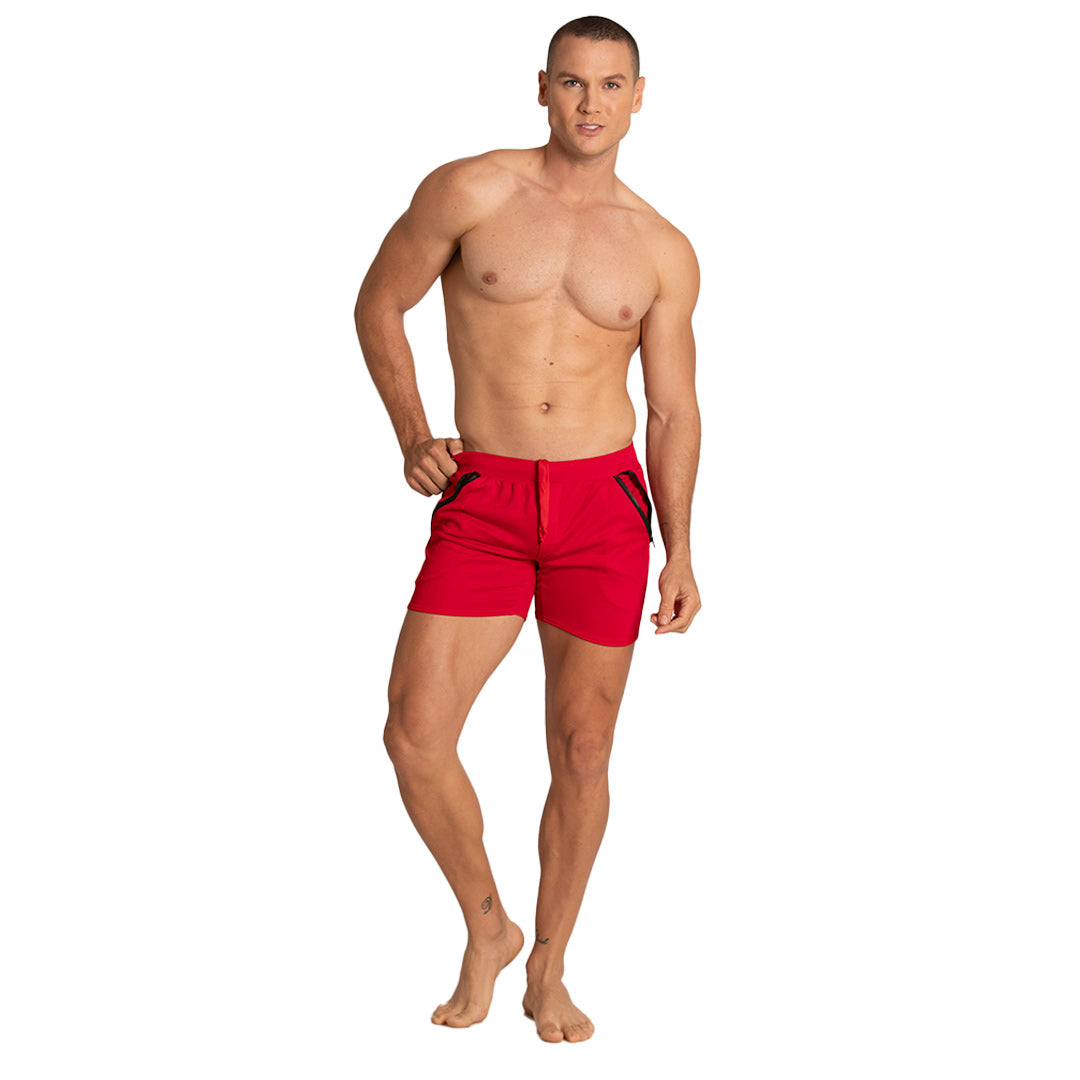 TRAINING RED SHORT - Gigo Underwear Colombia
