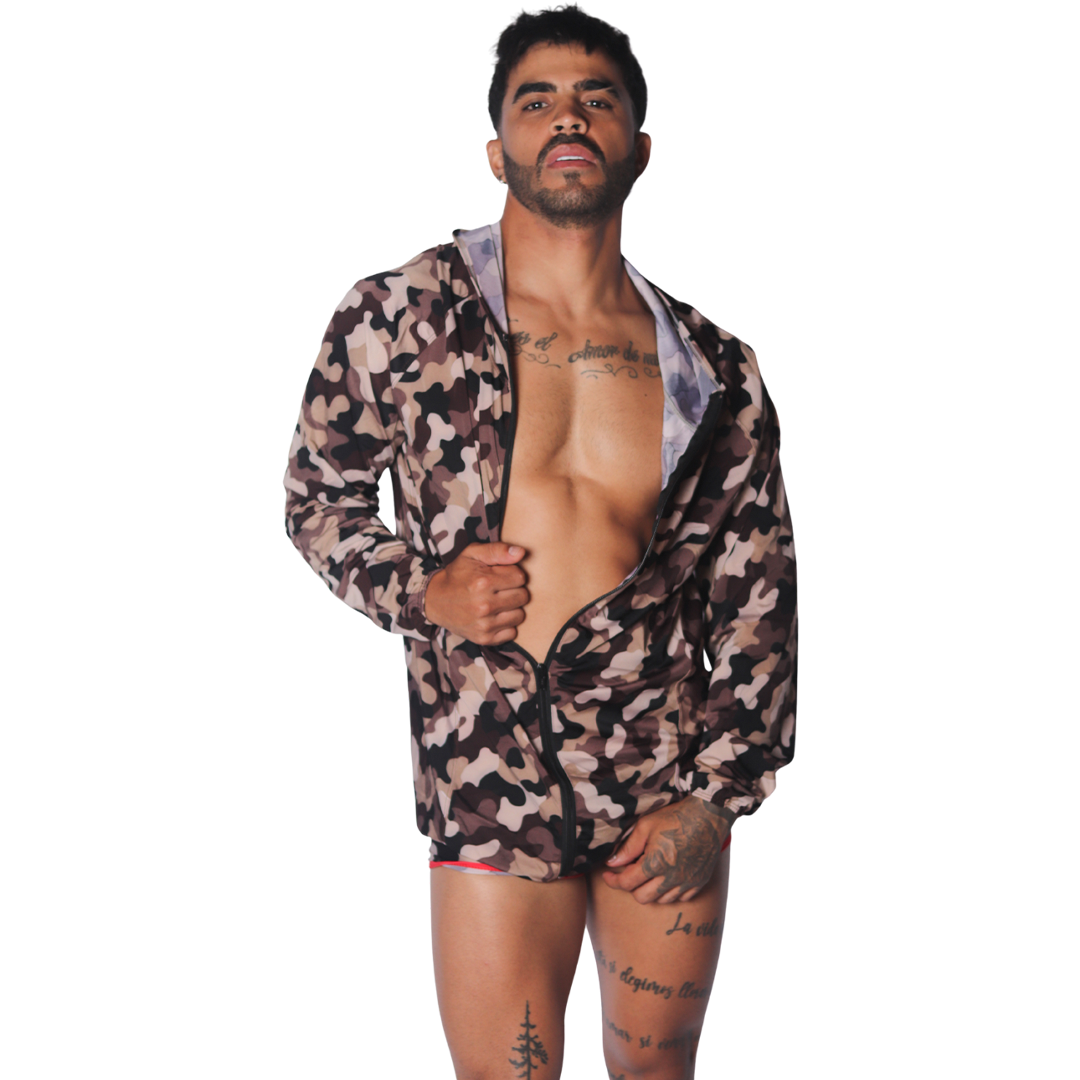 Trend Jacket en modelo de Gigo Underwear