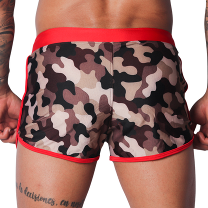 Trend Red Beachwear vista posterior de Gigo Underwear