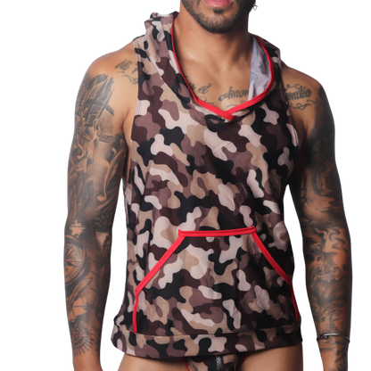 Trend Red Hoody Tshirt de Gigo Underwear