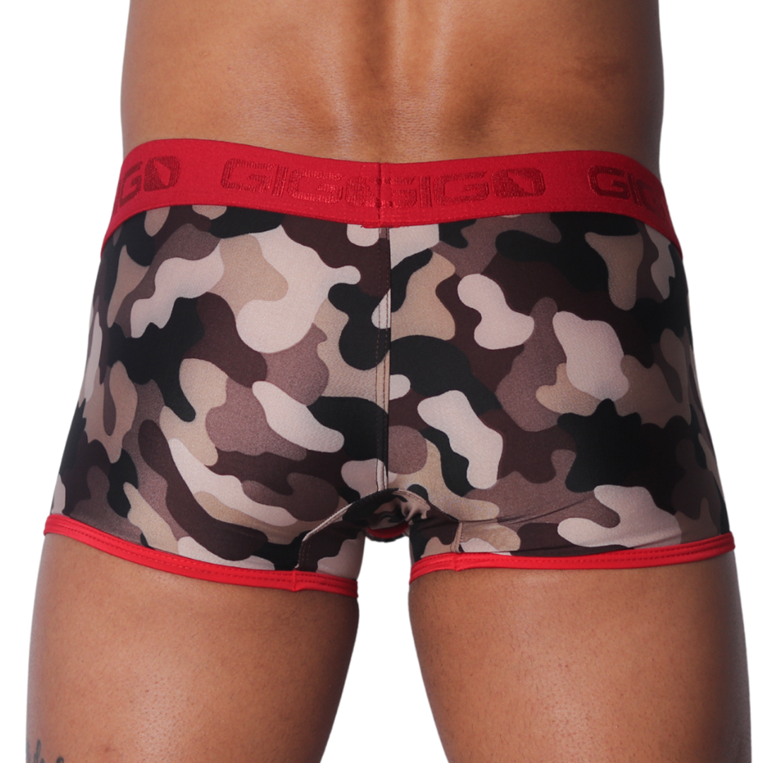 Trend Red Trunk vista posterior de Gigo Underwear