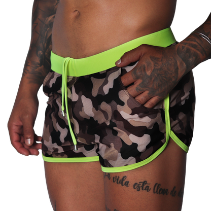 Trend Yellow Beachwear vista frontal de Gigo Underwear