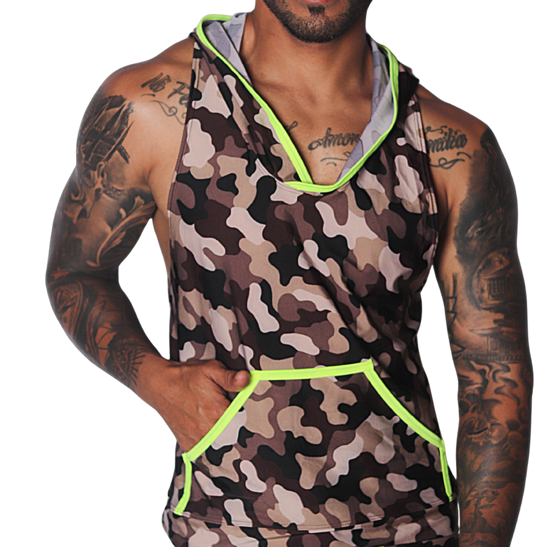 Trend Yellow Hoody Tshirt de Gigo Underwear