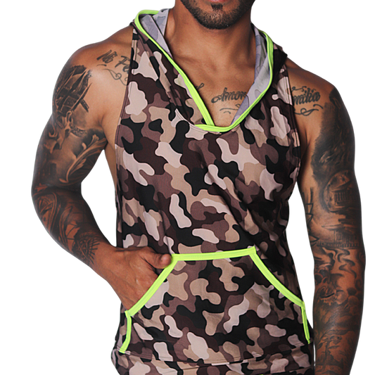 Trend Yellow Hoody Tshirt de Gigo Underwear