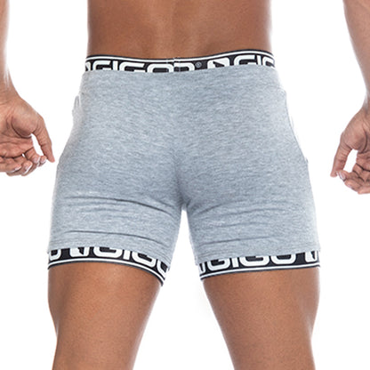 Tropixx Gray Short vista frontal de Gigo Underwear
