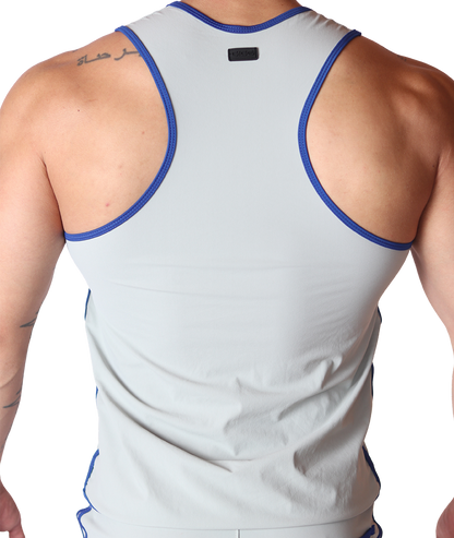 Typer Gray Tank vista posterior de Gigo Underwear