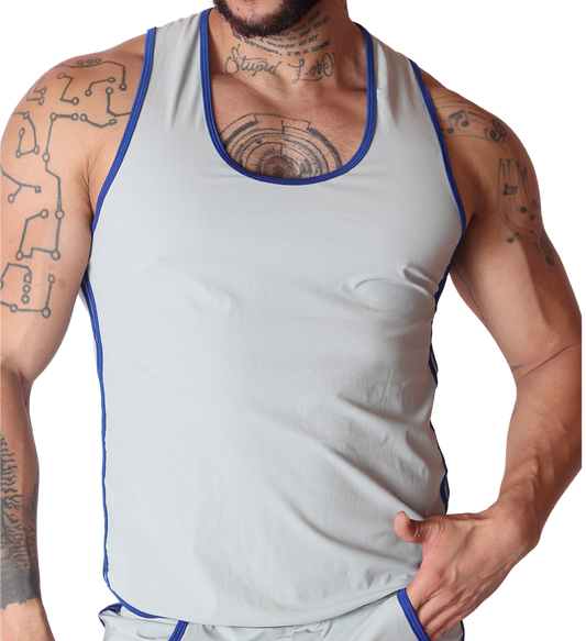 Typer Gray Tank de Gigo Underwear