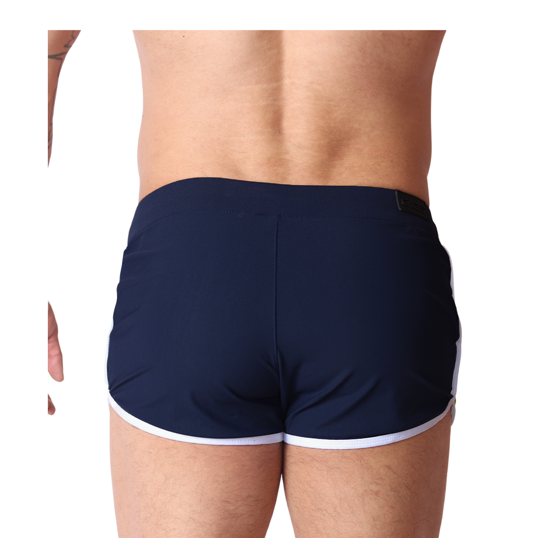 Typerhot Blue Shorts vista posterior de Gigo Underwear