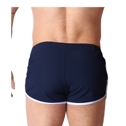 Typerhot Blue Shorts vista posterior de Gigo Underwear