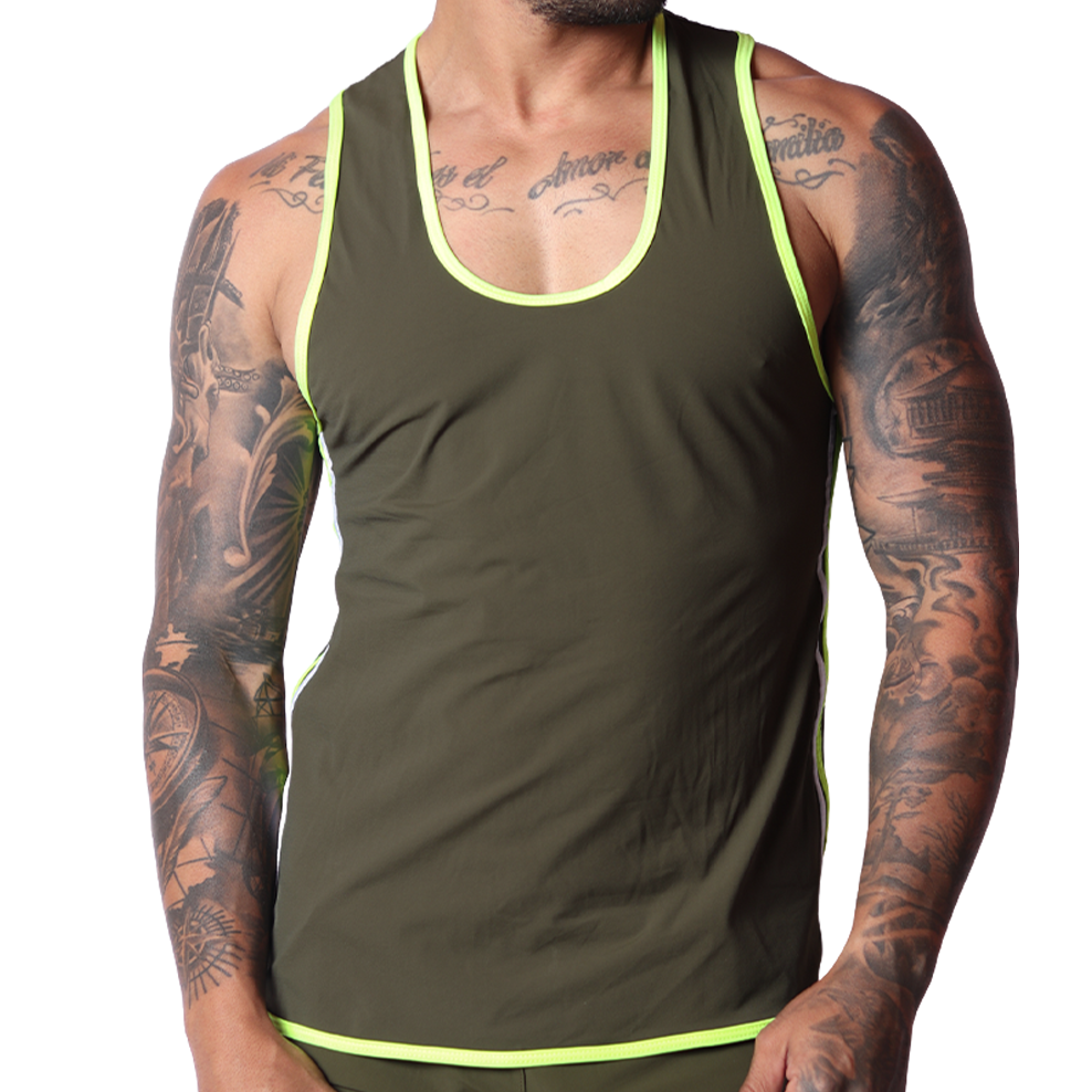 Typerhot Green Tank de Gigo Underwear