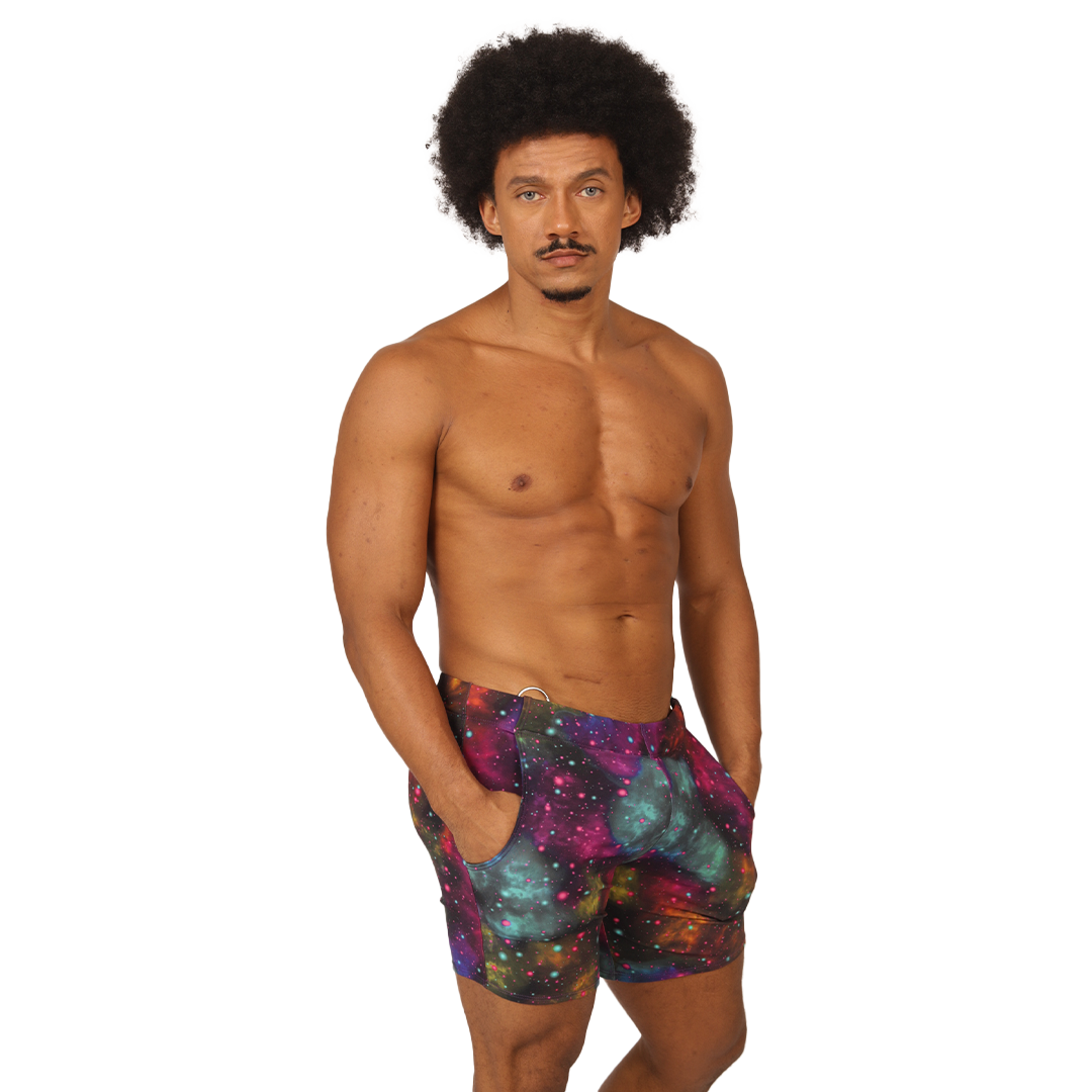 UNIVERSE BEACHWEAR - Brief Masculino Audaz con Pretina Contraste