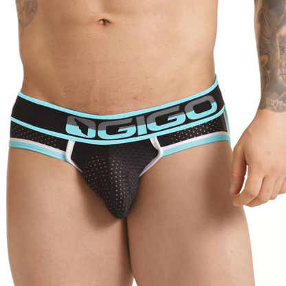 Versatil Blue Brief Jockstrap de Gigo Underwear