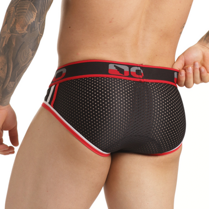 Versatil Red Brief vista posterior de Gigo Underwear
