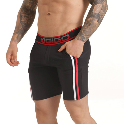 Versatil Red Short vista frontal de Gigo Underwear