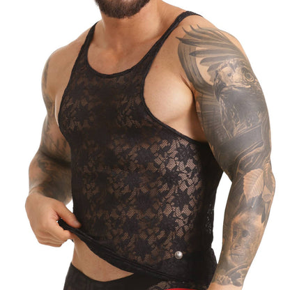 Vibrant Black Tank de Gigo Underwear
