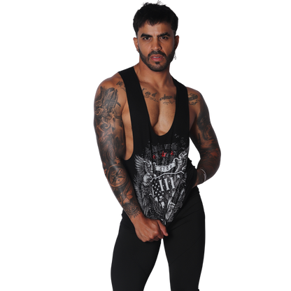 Vintage Tank en modelo de Gigo Underwear