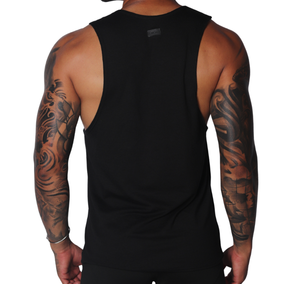 Vintage Tank vista posterior de Gigo Underwear