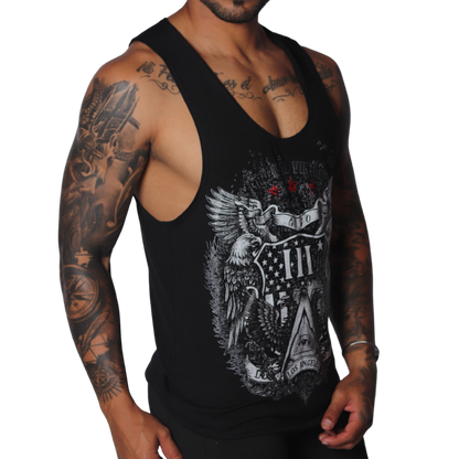 Vintage Tank vista frontal de Gigo Underwear