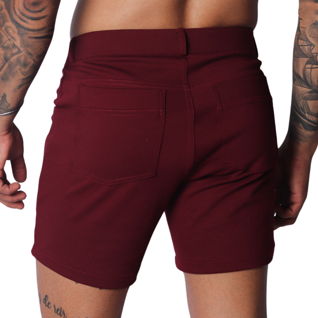 Sunday Wine Short vista posterior de Gigo Underwear