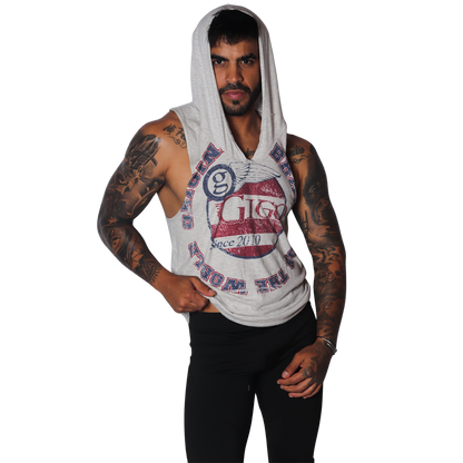 Wings Hoody Tshirt en modelo de Gigo Underwear